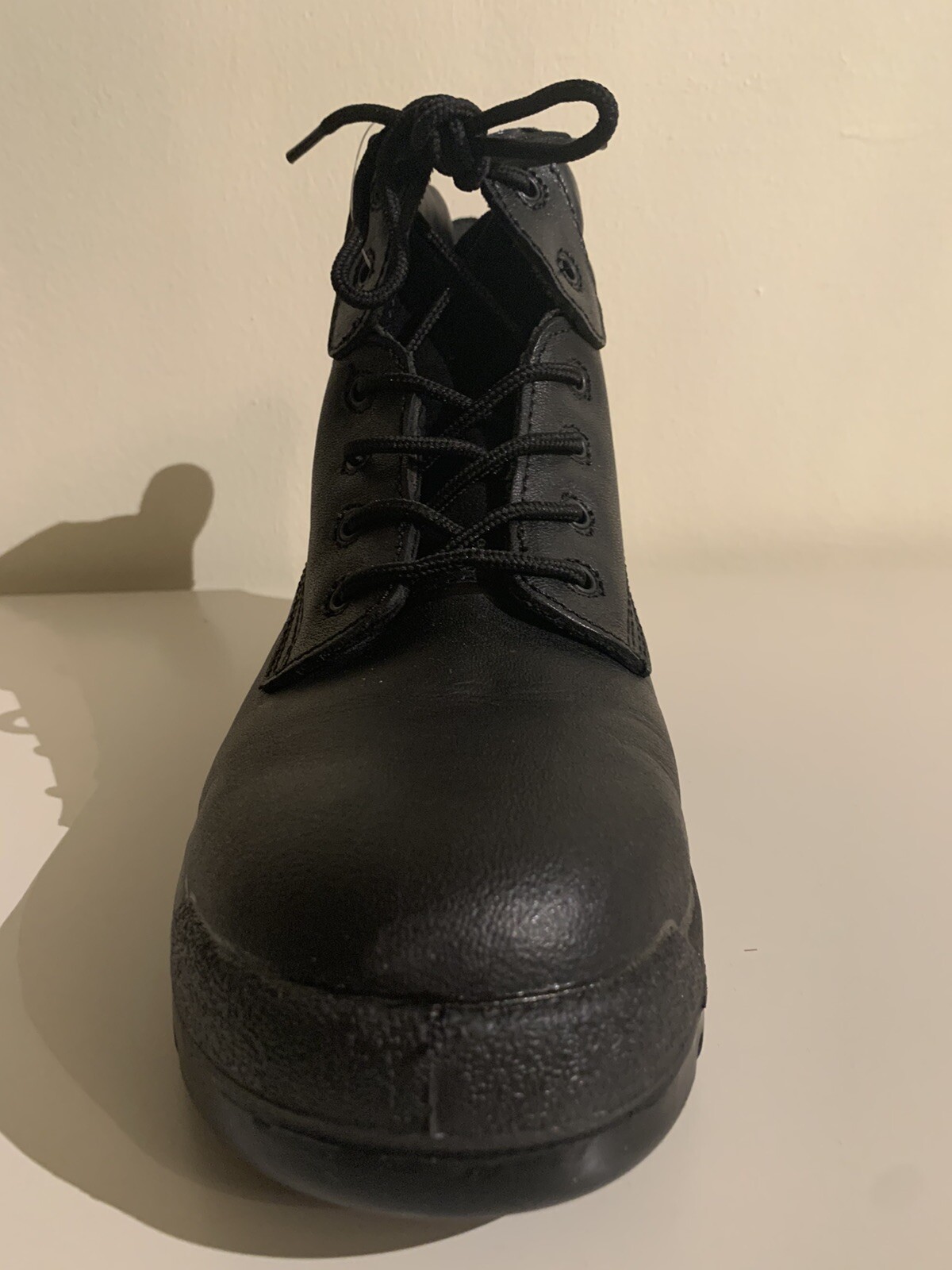 Mens Womens Grafters Black Safety Boots Toe Cap Ankle Work Boot UK 8 RRP £60 image 4