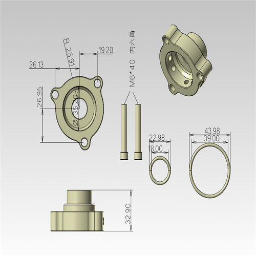 Válvula de soplado turbo roja espaciador BOV apto para Mini Cooper R56 R57 2007-2012 - Imagen 11 de 11