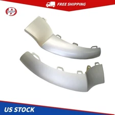 2PC Bumper Trims For 17-19 MB GLE43 AMG 2016 GLE450 AMG Front LH RH Outer Chrome