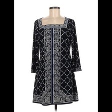 WHBM KALEIDOSCOPE PAISLEY DRESS