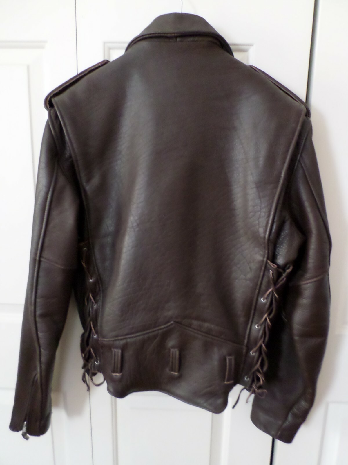 RARE Vintage IRON HORSE Leather Motorcycle Jacket Men… Gem