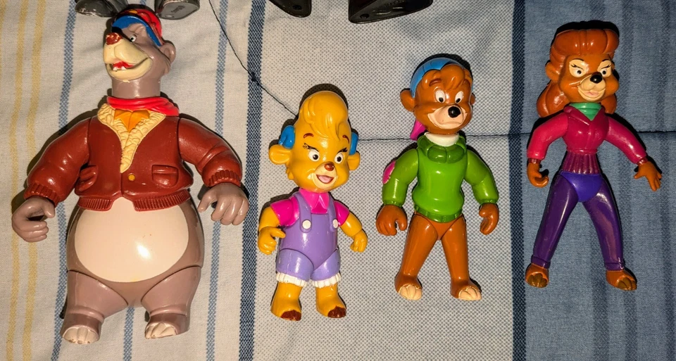 Playmates Tale Spin 1991 Figure LOT x6 Baloo Kit Karnage Spigot Rebecca Molly - Image 4 of 4