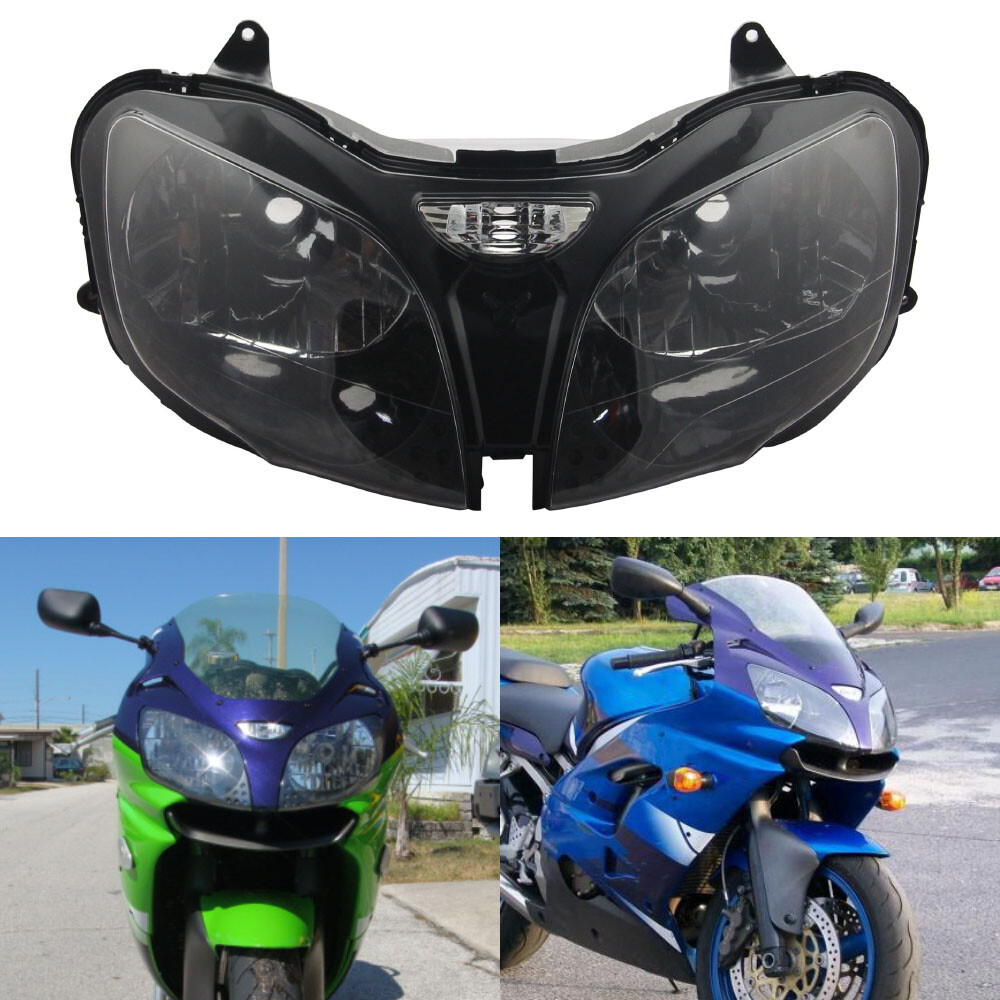 その他 01 Front Headlight for Kawasaki Ninja ZX9R 2000-2003 / ZX6R