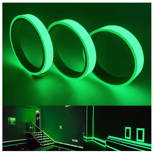3M Luminous Tape Warning Band Glow In The Dark Wall Stickers Living Room