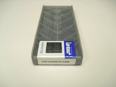 DGR 3000ZS 6D IC908 ISCAR Insert **10PCS** Genuine