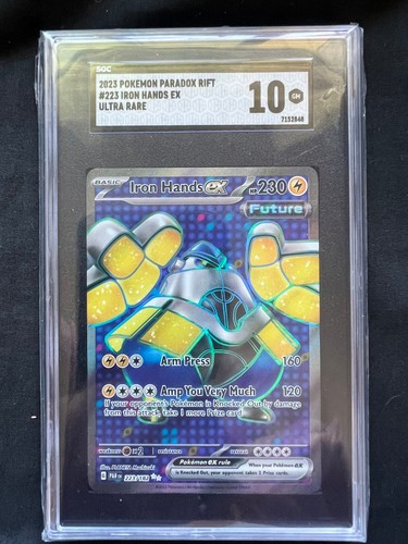 Iron Hands ex graded SGC 10 for sale on eBay