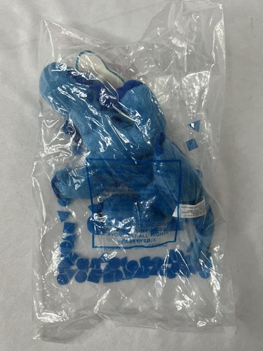 Vintage Avon Full O’ Beans Plush Dapper The Dinosaur Blue New 1997 Beanbag - Picture 4 of 6