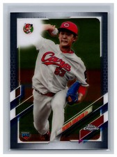 2021 Topps Chrome NPB #166 Tatsuto Kobayahi RC