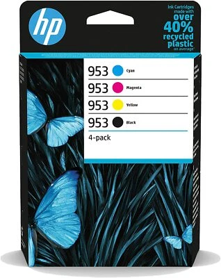 Confezione da 4 cartucce di inchiostro HP 953 6ZC69AE per stampante HP OfficeJet Pro 8715 7740