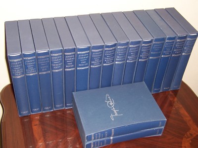 Folio Society WORKS OF JOSEPH CONRAD in 17 vols (complete) | eBay