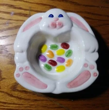 GiftCo Inc Easter Bunny Jelly Bean Candy Dish
