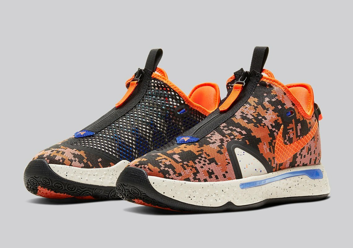Size 17 - Nike PG 4 Digi-Camo - CD5079-200 for sale online  display picture 1