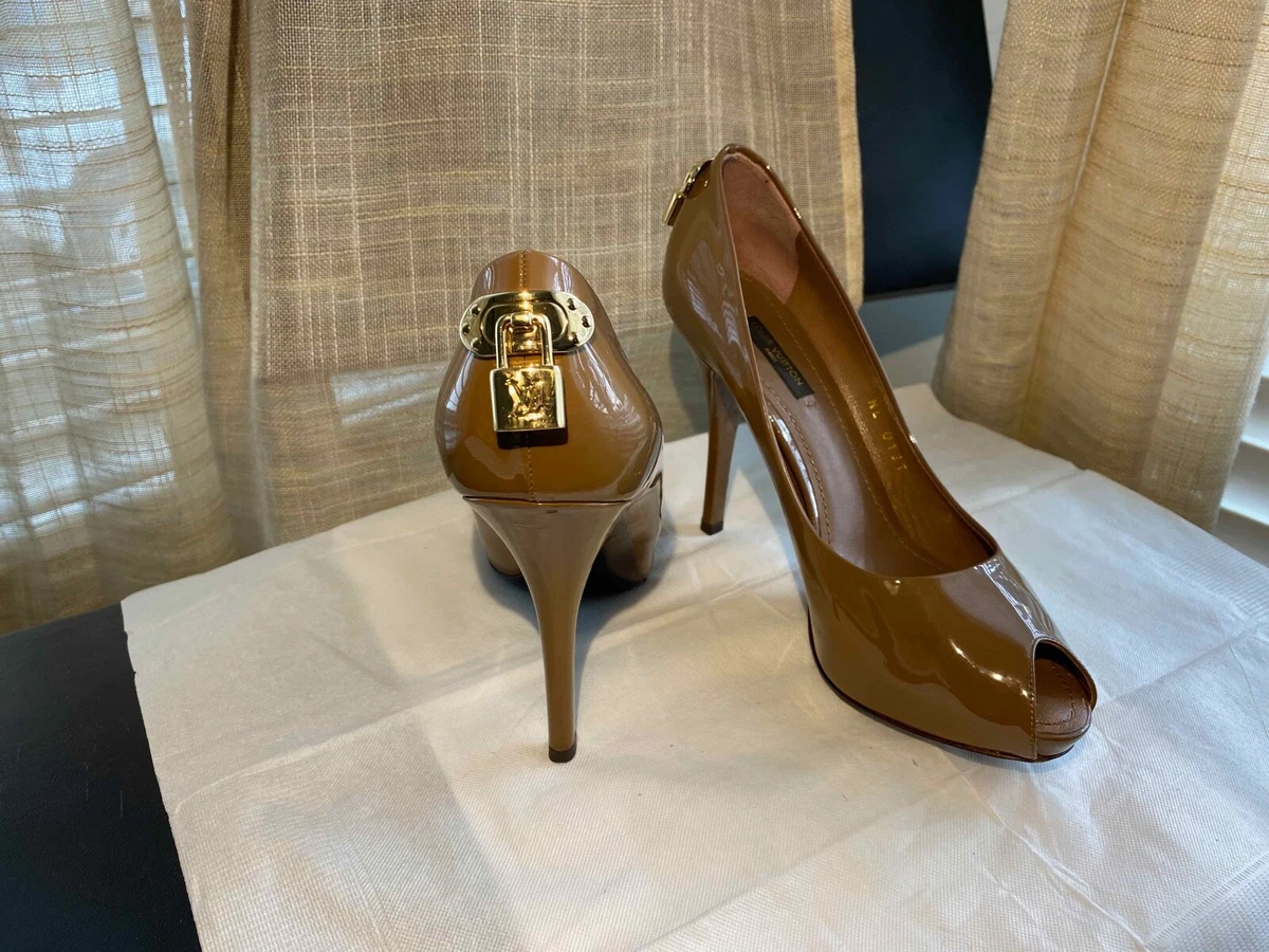 Louis Vuitton Oh Really! Peep-Toe Pumps