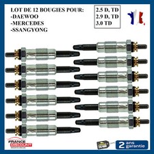 Bougies de préchauffage Mercedes 190