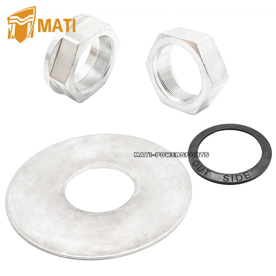 Axle Nut Washer Seal O-Ring Kit for Honda FourTrax 200 TRX200 2x4 90307-HC4-000 - Image 2 of 4