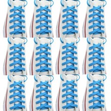 12 pairs Flat "Turquoise" Sneaker Athletic String 27",36",45",54",63" Shoelace