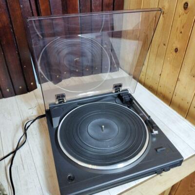 Denon DP-29F Analog Record Player with Phono Equalizer