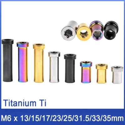 MARKENLOS Titan Road fissaggio freni dado manicotto vite TC4 bici corsa forcella telaio M6