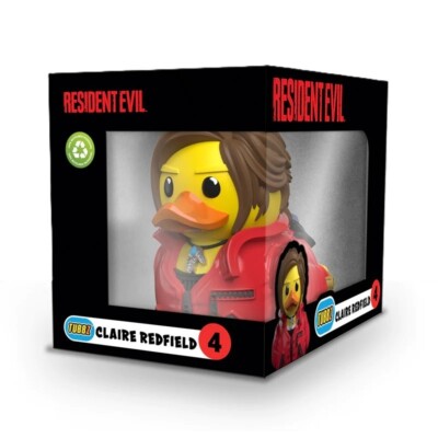 TUBBZ RUBBER DUCK BOXED EDITION RESIDENT EVIL CLAIRE REDFIELD HORRORSPIEL TV