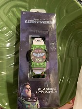 Disney Pixar Lightyear Flashing LCD Watch Kids Toy Story