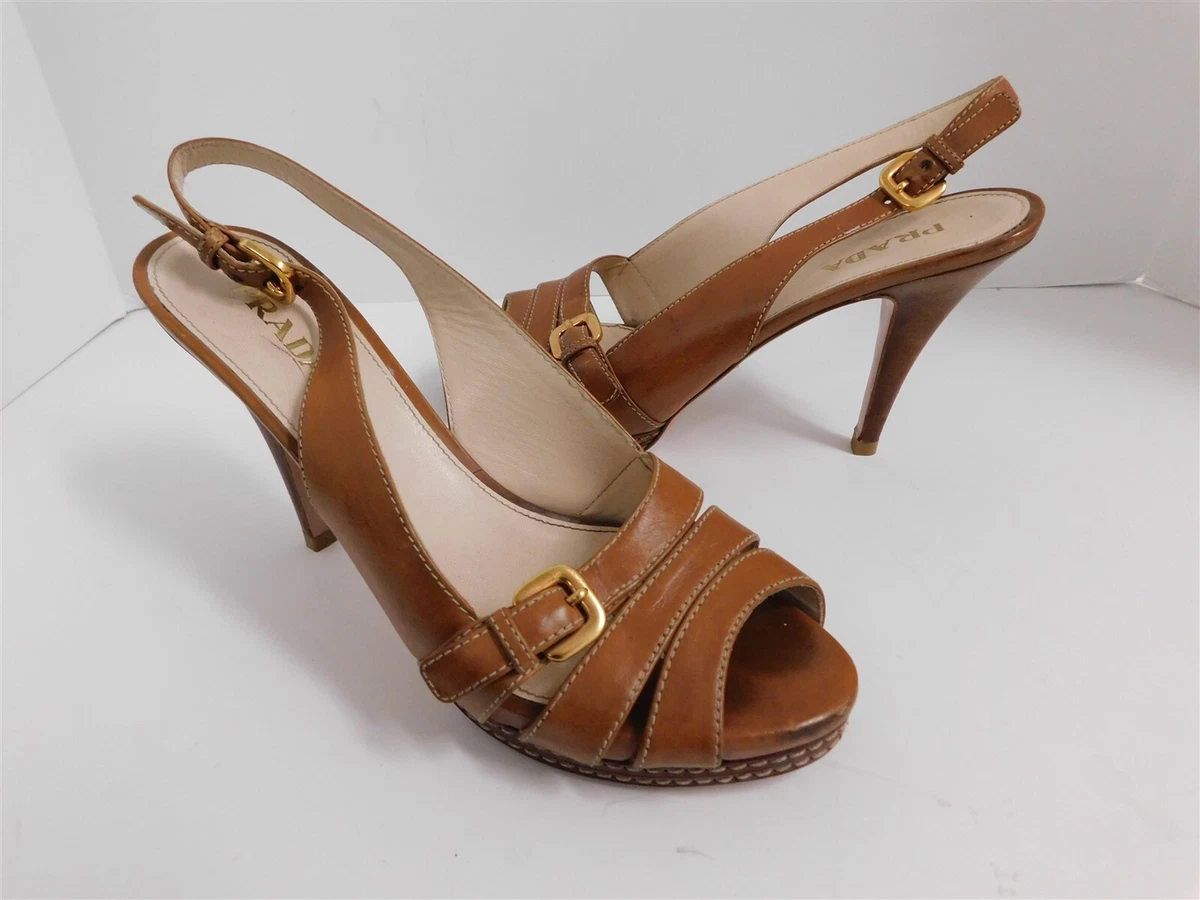 PRADA Brown Heels for Women for sale - eBay