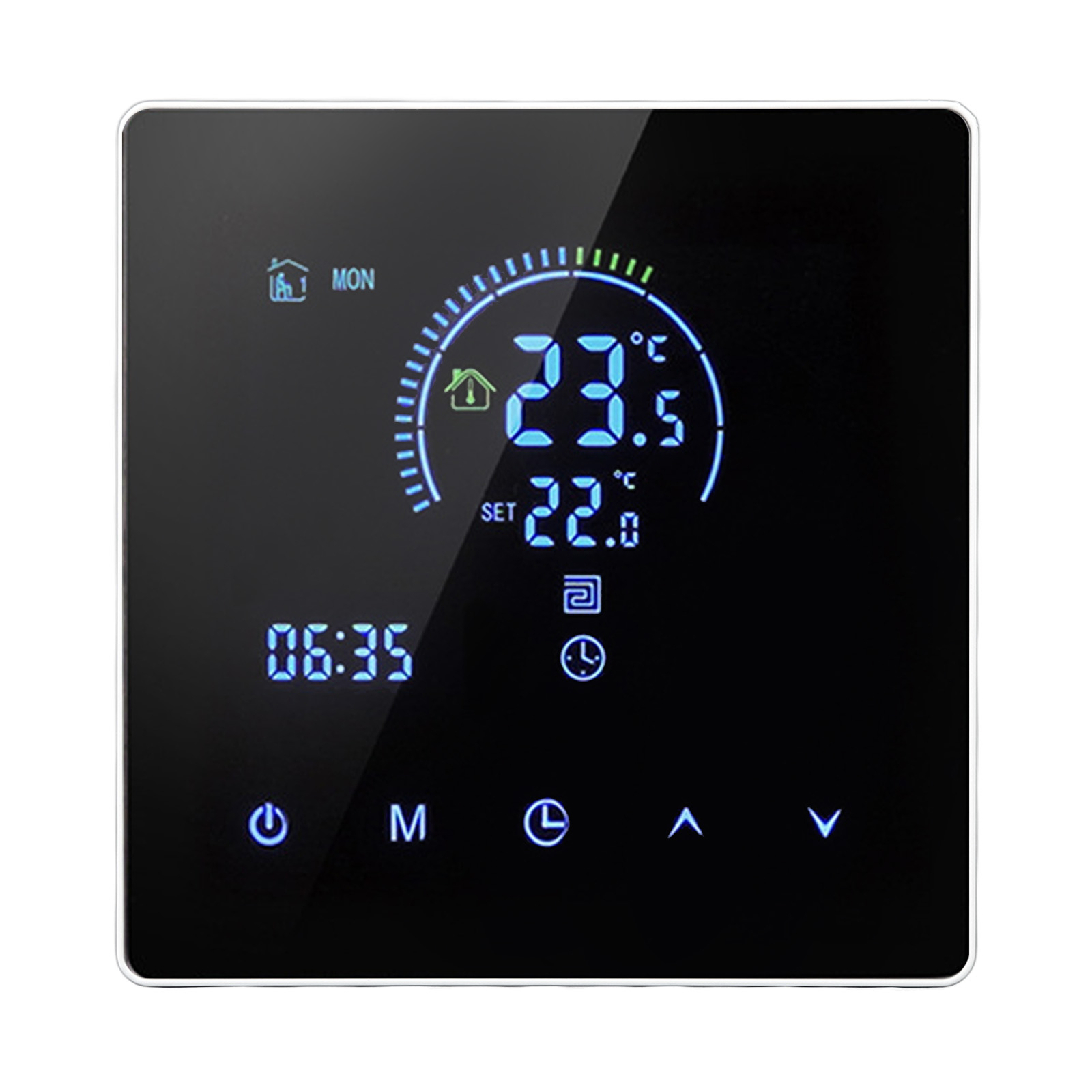 Smart Thermostat Programmable Digital Wall Mounted Heating Thermostat 3500W 16A-image