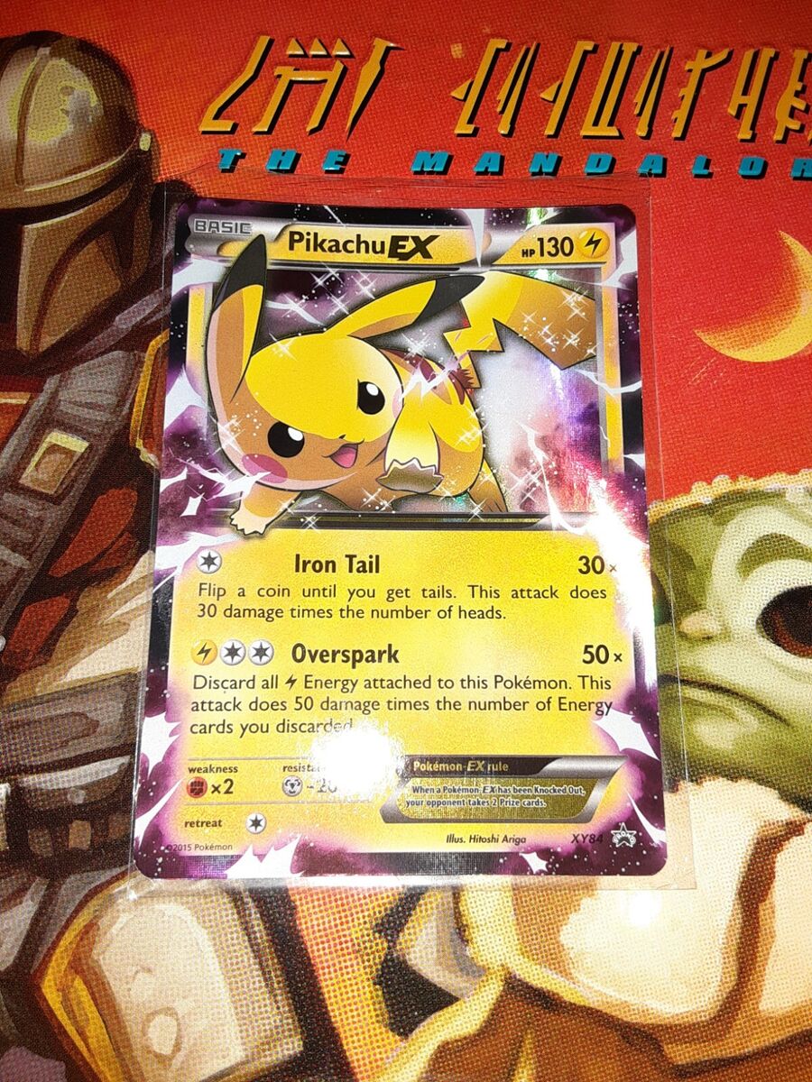 Pikachu EX XY84 Pokémon - TCG XY Black Star Promos Holo Promo NM/LP