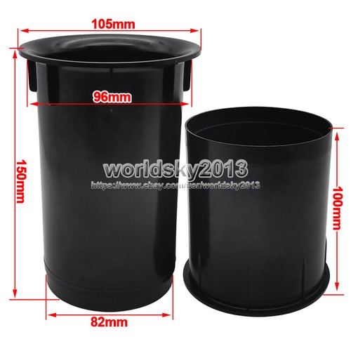 1 pieza 96x240 mm puerto altavoz tubo wofer bajos tubo reflejo altavoz caja ventilación de aire - Imagen 3 de 7