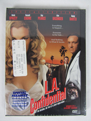 L.A. Confidential (DVD, Widescreen, 1997) Russell Crowe New Unopened