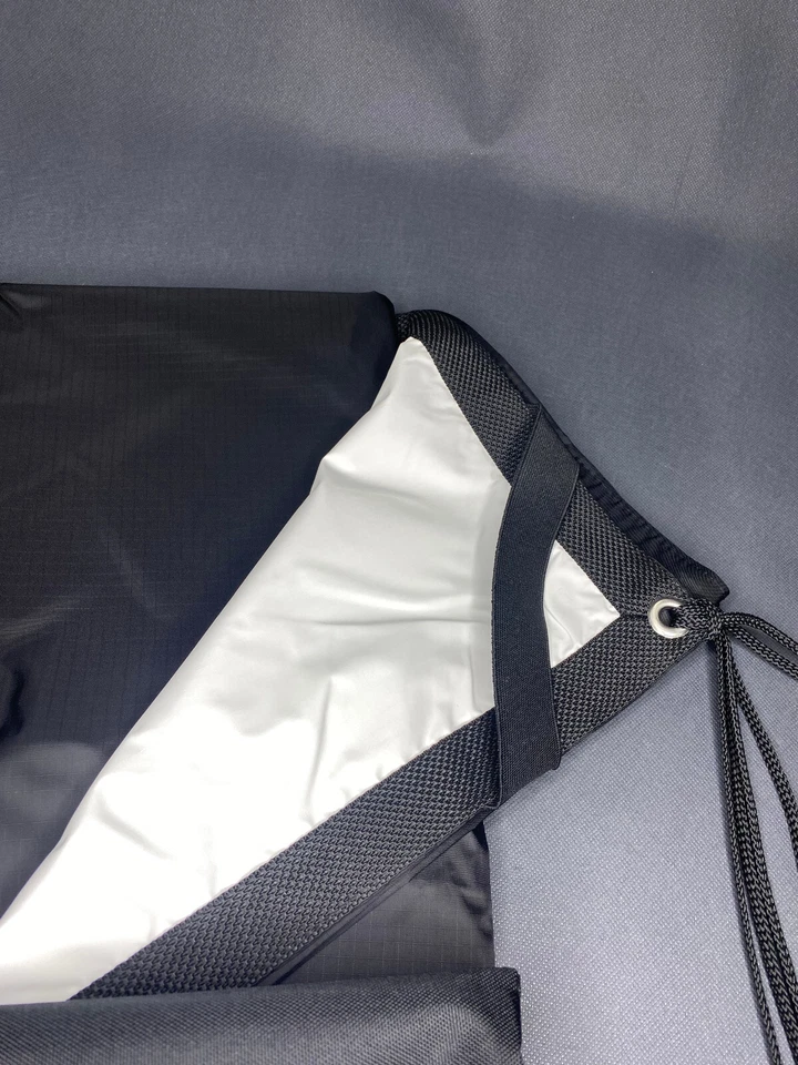 12x12 3.6x3.6m Ultrabounce Negro/Blanco Rebote con Bolsa de Transporte. Para compradores de EE. UU. Foto 3 de 4