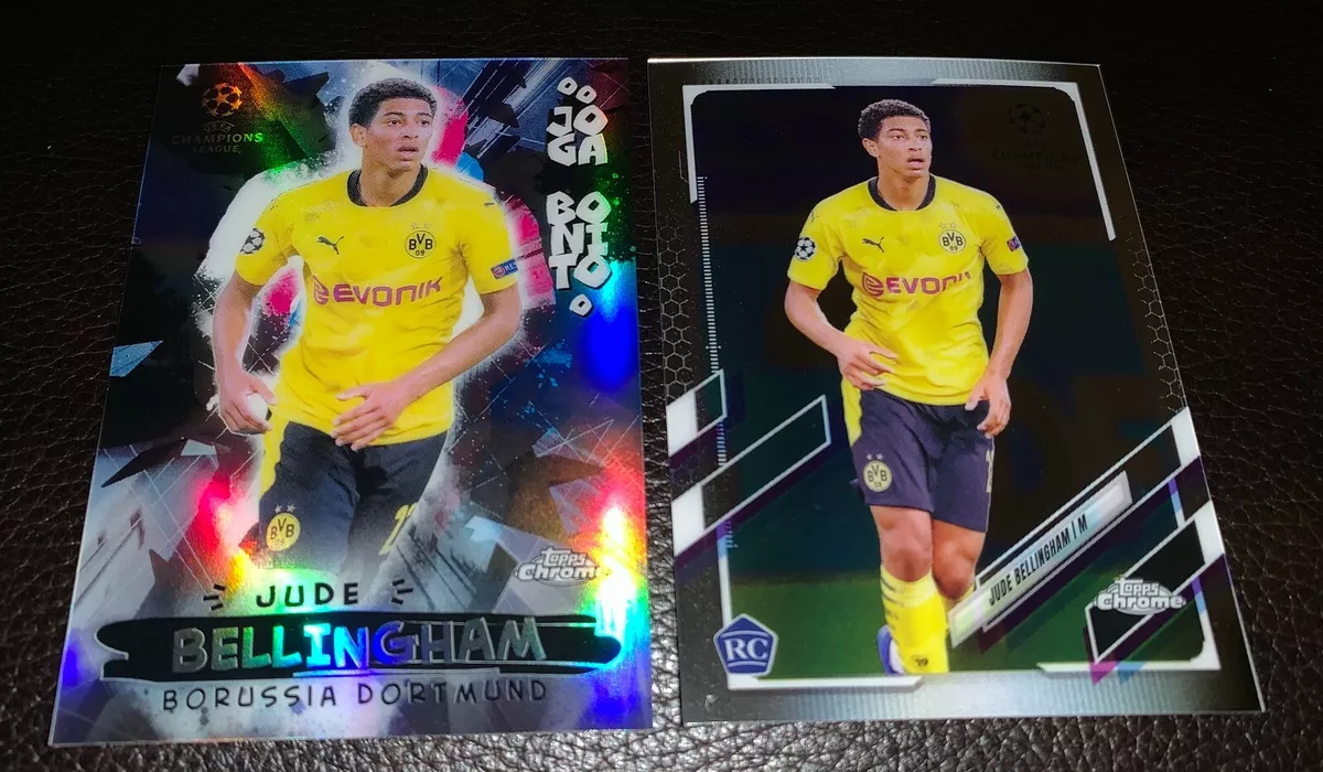 Jude BELLINGHAM JOGA BONITO SP 2020-21 TOPPS Chrome UEFA Champion RC/