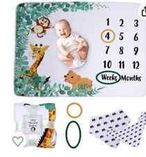 Baby Monthly Milestone Blanket