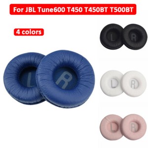 Plaquettes d'oreille Coussin en mousse Remplacement pour JBL Tune600 T450 T450BT T500BT AEU