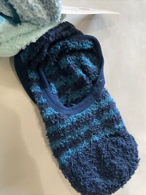 3 Paia Calzini Donna Secret Treasures – Antiscivolo Con Motivo Pecora, Blu, Taglia Unica 4-10