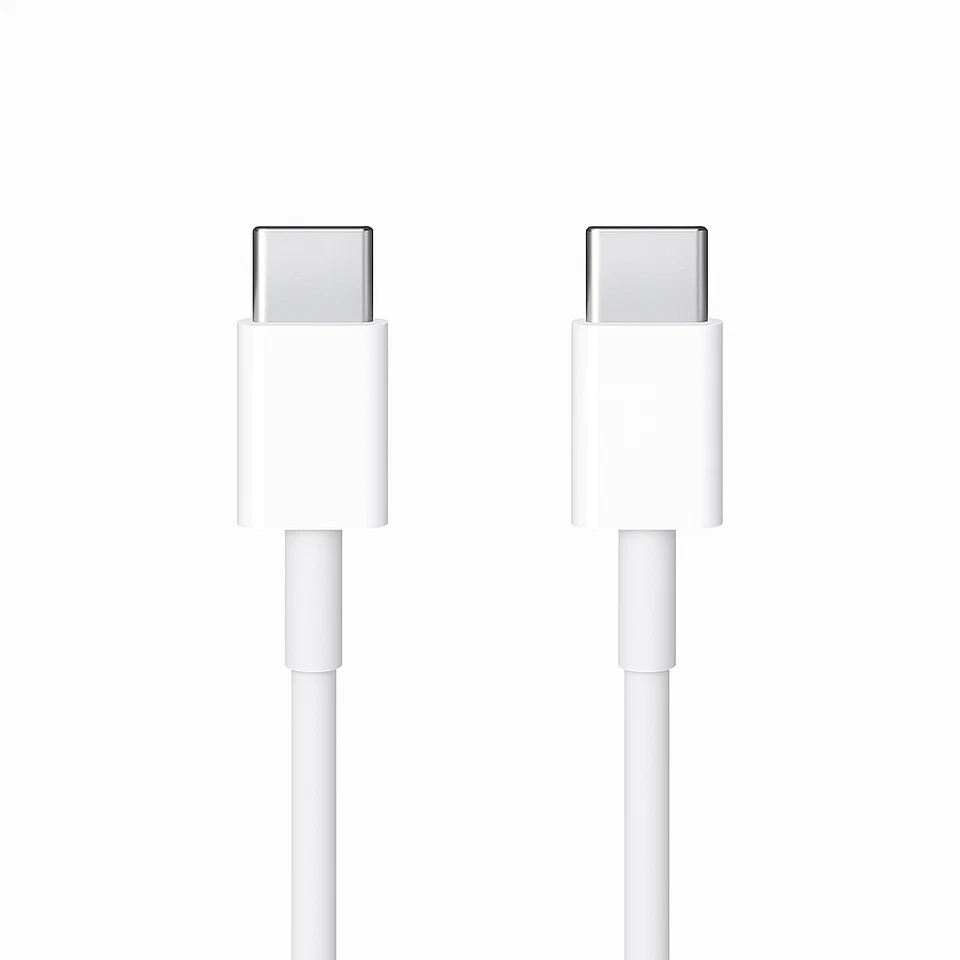 cavo TIPO C 1 metro bianco mm093zm/a originale apple per IPHONE 15/16/17 PRO/MAX - Immagine 2 di 2