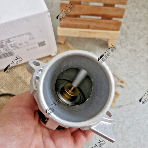 THERMOSTAT MERCEDES BENZ M112 W124 W126 W140 W463 W203 W210 87°C - Picture 6 of 6