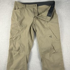 Eddie Bauer First Ascent Hiking Pants Men's Size 36x30 Khaki Outdoor Stretch