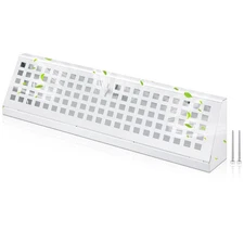 18 Inch 4.5" Height Baseboard Register Duct Opening Size Vent Covers for Home...