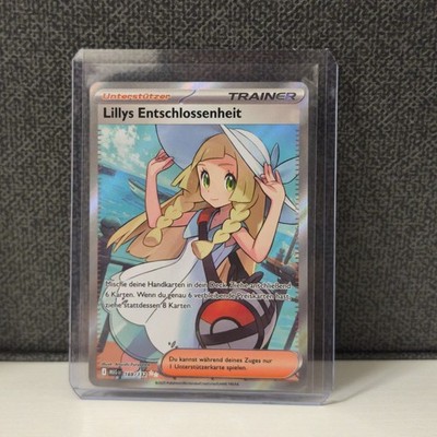 Pokémon TCG Lillys Entschlossenheit MEG DE 169/132 AR FA SR Full Art