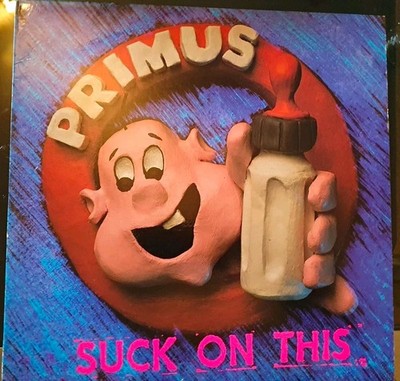 Primus Suck on This LP 12'' Vinyl 33 U/min 1989 Rock Live Prawn RFD 22