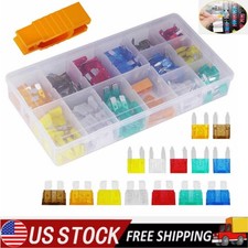 220pcs Car Fuse Assortment Kit Automotive Blade Fuses For Car Rv Truck Marine 220pcs Car Fuse Assortment Kit Automotive Blade Fuses For Car Rv Truck Marine