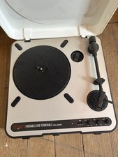 ION iPT USB Portable Turntable 33/45 RPM Vinyl Archiver USB Pitch Control