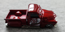 Camioneta Chevy Hot Wheels 2000 LA Troca Low Rider #31 roja diecast 1:64 - suelta