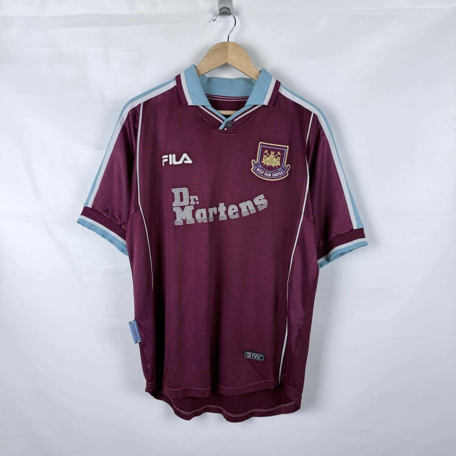 Rare Original West Ham United 1999/2000/2001 Home Football Shirt Sz M L (?)