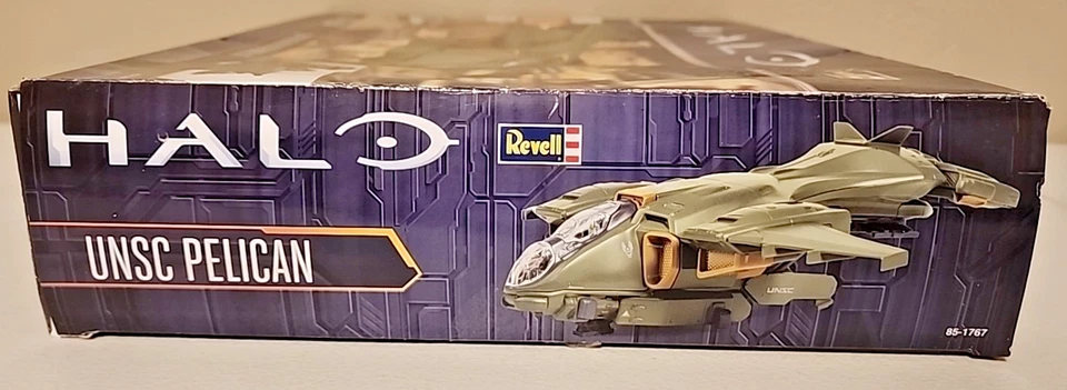 Revell Snaptite Halo UNSC Pelican  Kit # 85-1767 Open Box Complete Kit - Image 3 of 4