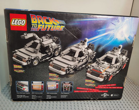 Lego The Delorean Time Machine 21103 Back to the Future Ideas Set 100% Complete