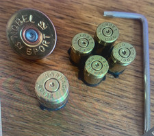 Controller Bullet Buttons for Xbox 360 Using Real 9MM with Home Button- Gold