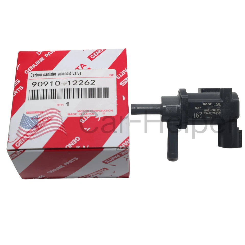 New OEM For Toyota Tundra Tacoma 90910-12262 Vapor Canister Purge Solenoid Valve Foto 4 de 4