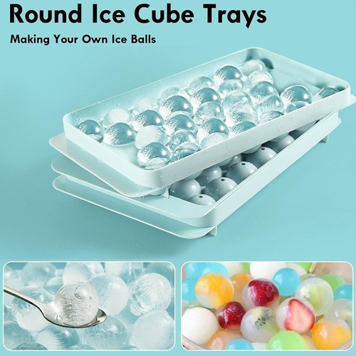 3 Layer Ice Cube Molds Creative Ice Ball Storage Box Ice Cube Maker Box Summer - Picture 8 of 14