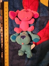Vintage Fisher Price Blue's Clues 6 Happy Ears Magenta And Blue